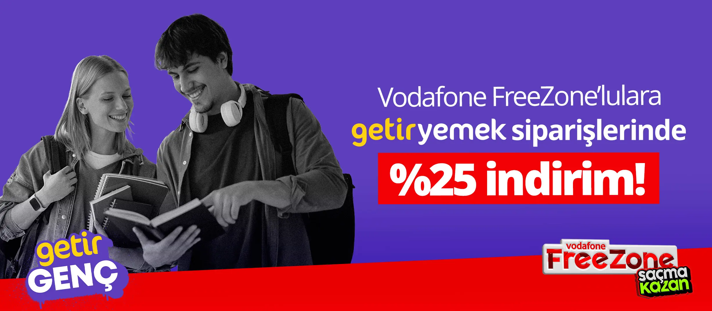 Öğrenciye %25 indirim GetirYemek'ten